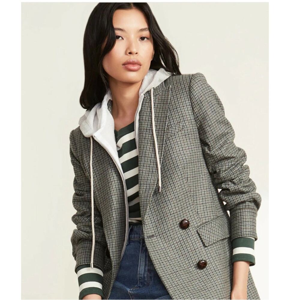 NEW Veronica Beard Pyle Dickey Wool Blend Jacket Size 14 - Picture 2 of 16